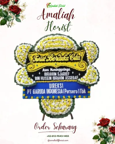 Papan Bunga Duka di Demangan