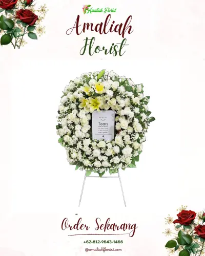 Krans Bunga Duka Cita di Demangan